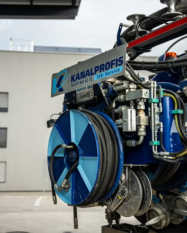 Kanalprofis Einsatzfahrzeug