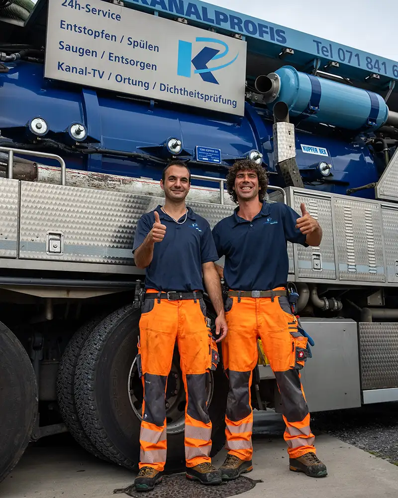 Kanalreinigung durch die Kanalprofis